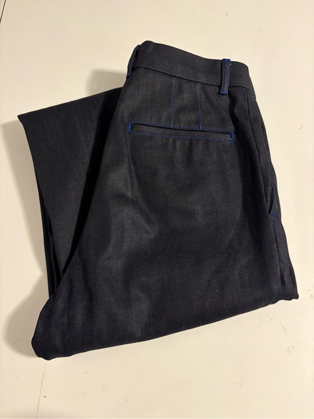 Christian Dada 30x30 trousers-coated denim. Business casual